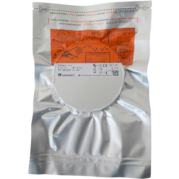 Erkodur plader, hårde, 1,5 x 120 mm, 10 stk