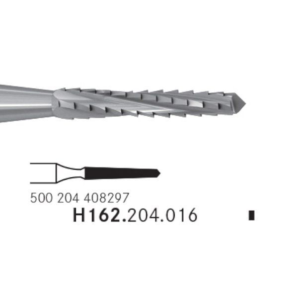 Komet HM Lindemann fræser RA H162/016,  1 stk