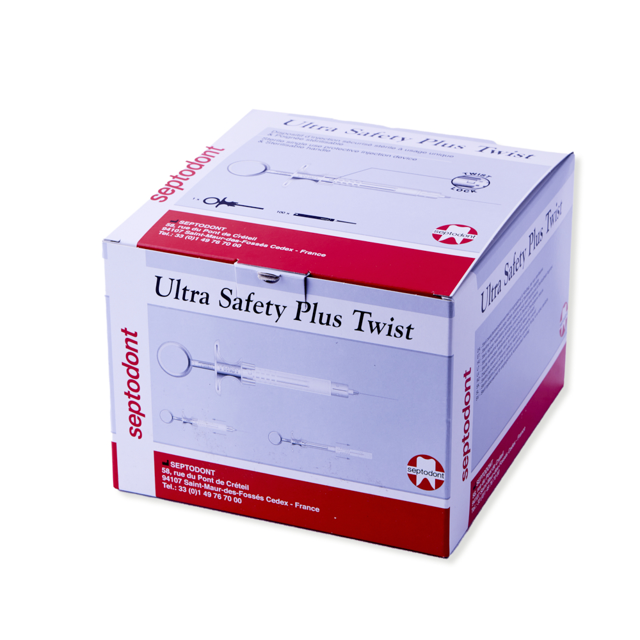 Ultra Safety Plus Twist sprøjter 0,3x25mm,100 stk