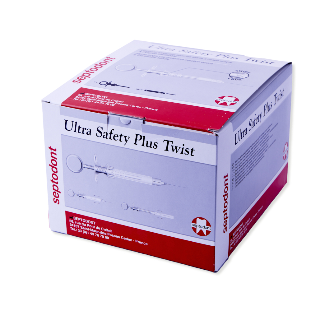 Ultra Safety Plus Twist sprøjter 0,4x35mm,100 stk