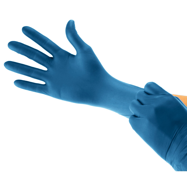 Transcend acceleratorfri nitril, blå, S, 300 stk.