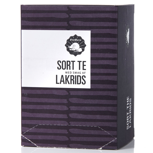 Frellsen sort te, Lakrids, 20 breve