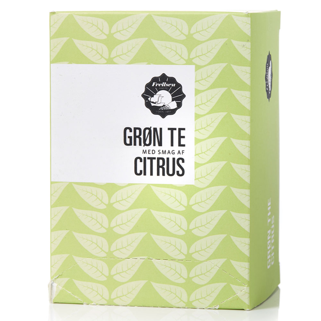 Frellsen grøn te, Citrus, 20 breve