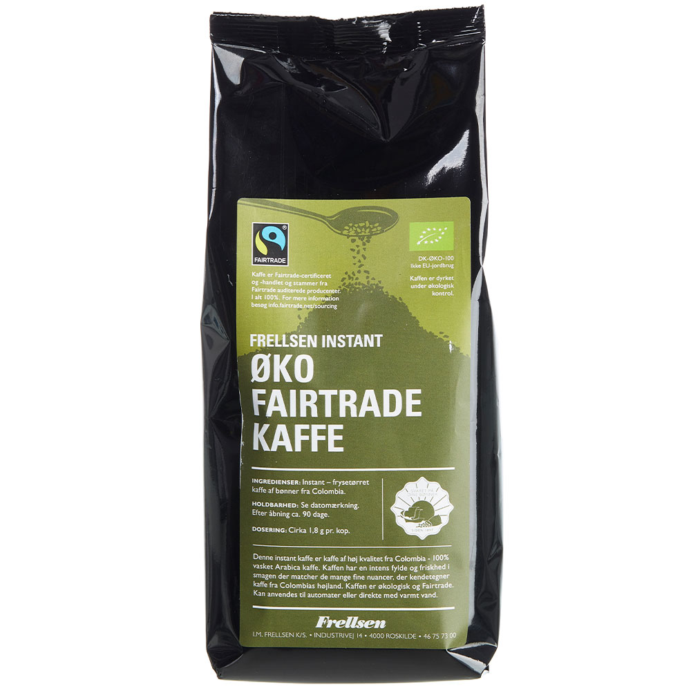 Frellsen Instant kaffe økologisk, 250 g