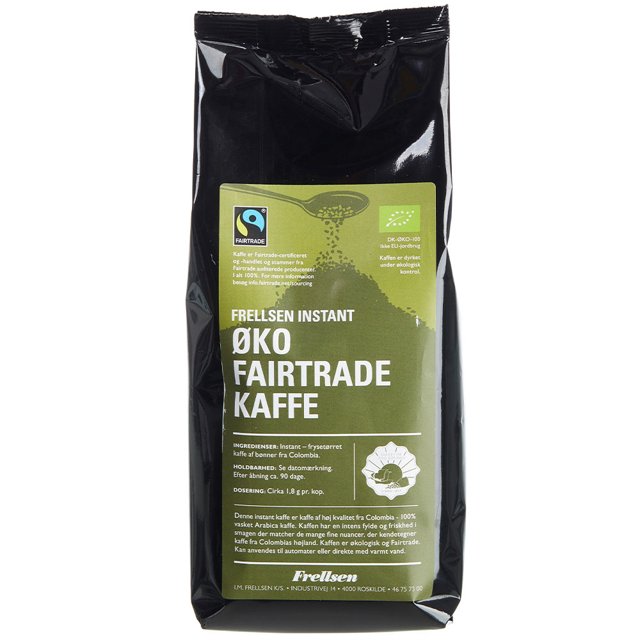 Frellsen Instant kaffe økologisk, 250 g