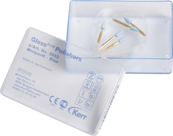 Kerr HiLuster Gloss Polisher minipoint 2652, 6 stk