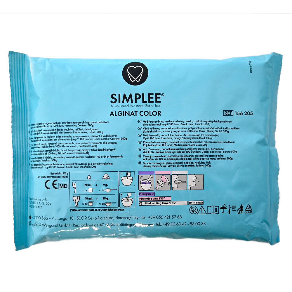 Simplee alginat Color, 500 g