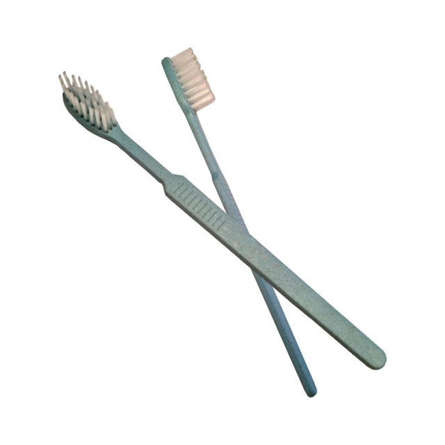 Simplee engangstandbørster BIO m/pasta, lyseblå, 100 stk.