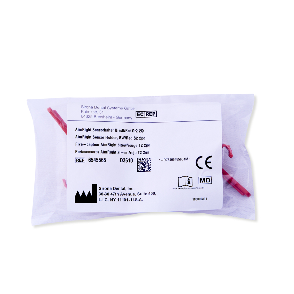 AimRight sensorholder, Bitewing, str 2 rød, 2 stk.