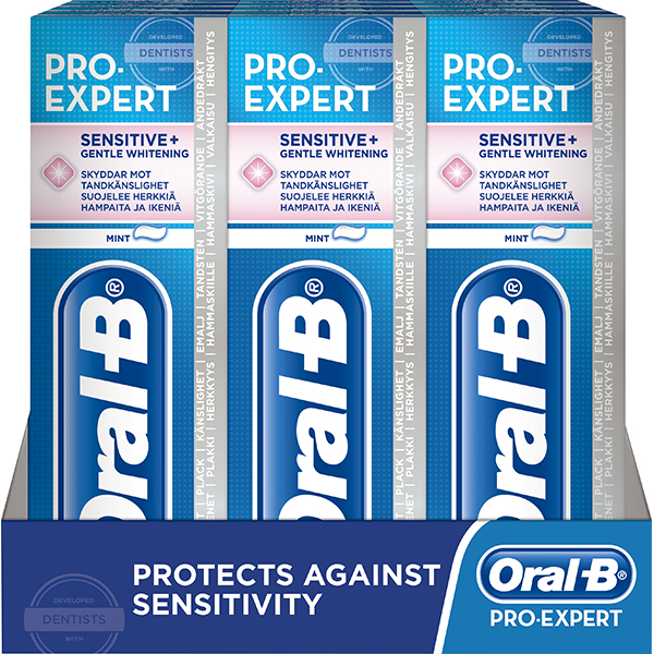 Oral-B Pro-Expert Sensitive Prot. tandp,12 X 75 ml
