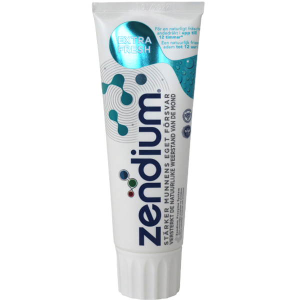 Zendium tandpasta Extra Fresh, 12 x 75 ml