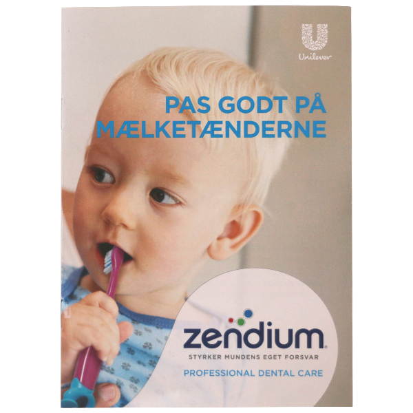 Brochure Zendium, Pas godt på mælketand. 50 stk.