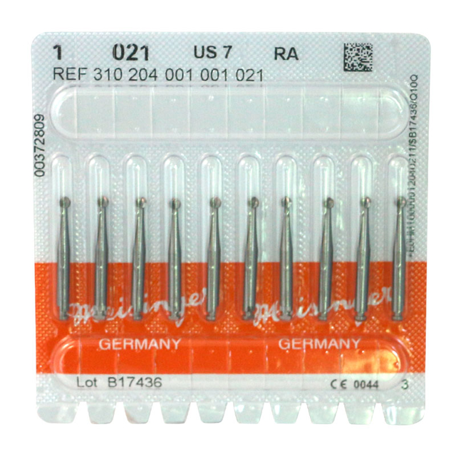 Meisinger stålbor rosen 021 RA, 10 stk.