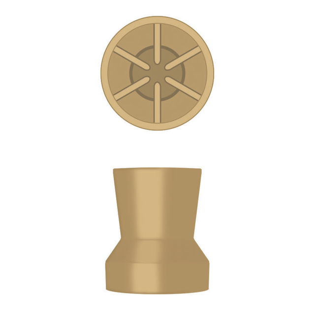 Hawe gummikopper nr. 9005 gule, 30 stk.