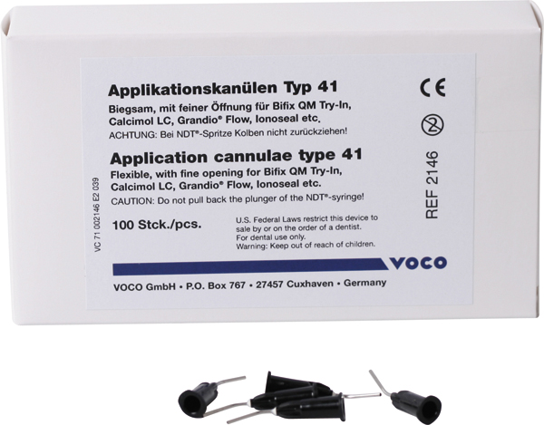 Voco appliceringskanyler  type 41, 100 stk.