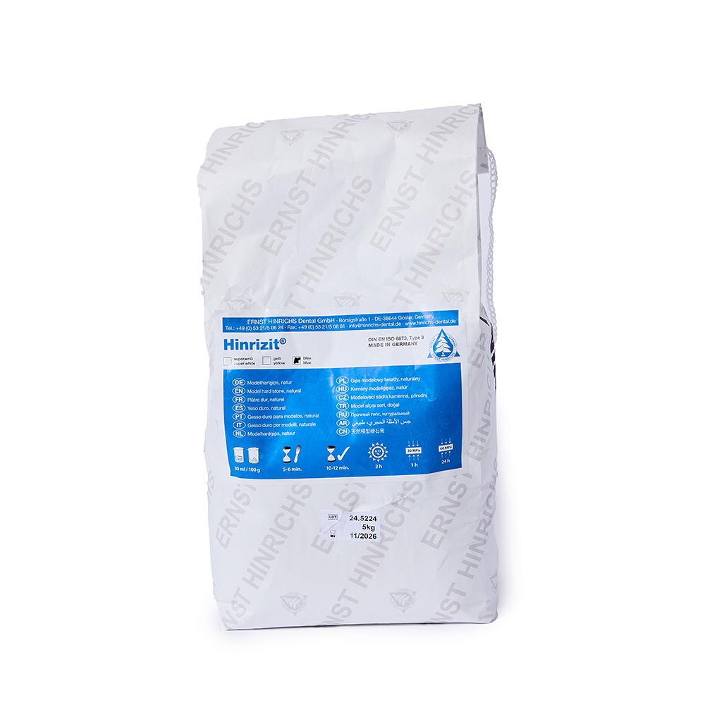 Hinrizit modelgips blå, 5 kg