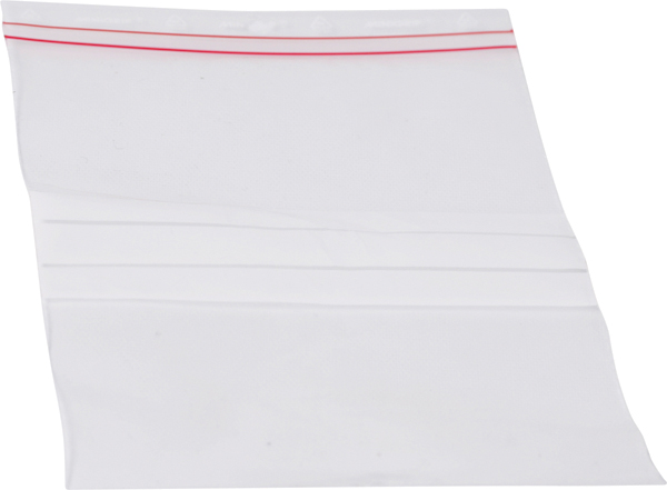 Udgået - Poser m/lynlås 150 x 180 mm, 50 stk.