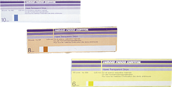 Hawe transparente strips nr.  690, 100 stk.