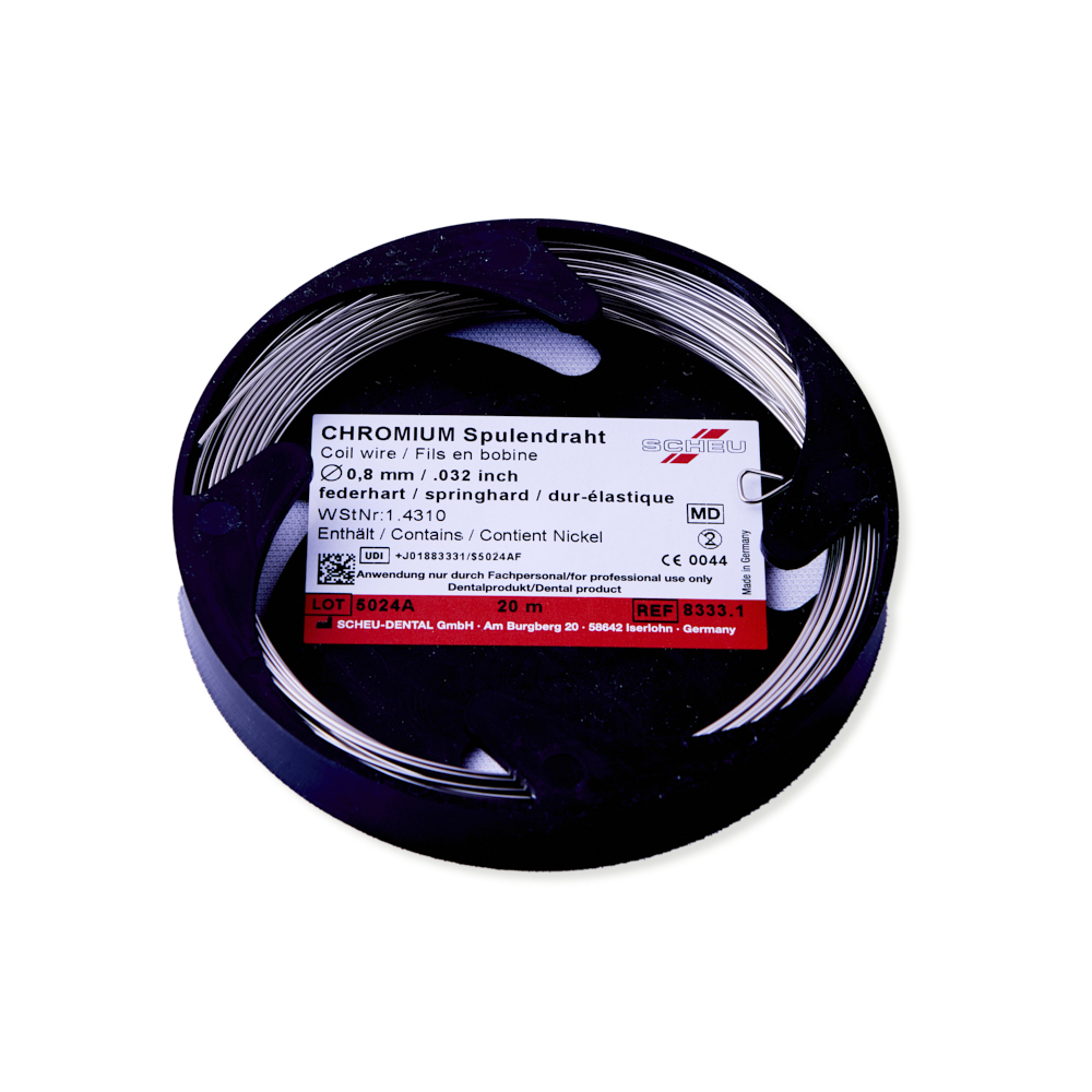 Scheu retentionstråd 0,8 mm, 20 m