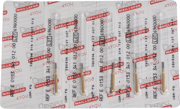 Maillefer HM skrubfræser FG 153/012, 5 stk.