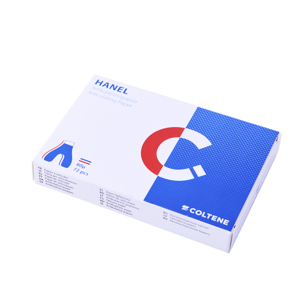 Hanel artikulationspapir blå/rød hestesko 6x12 stk