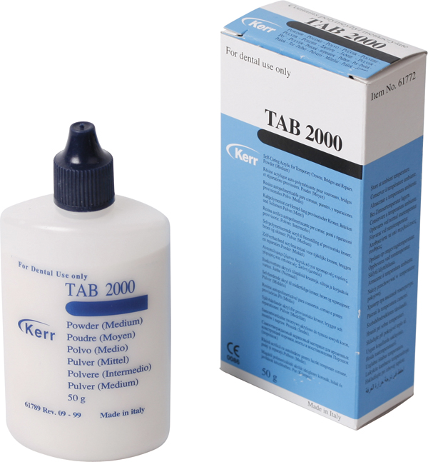 TAB 2000 pulver farve medium, 50 g