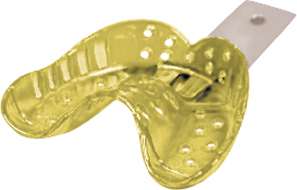 Udgået - Polytrays aftryksskeer gul nr. 2 t/OK, 25 stk.