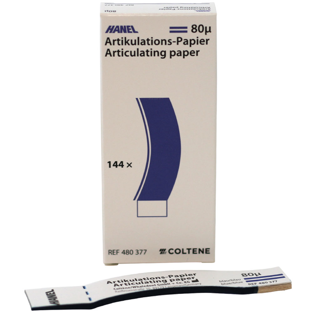 Hanel artikulationspapir blå buet 12x12stk