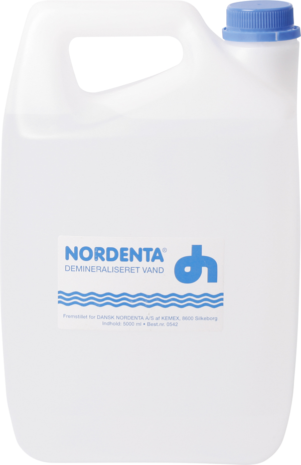 Nordenta Demineraliseret vand 4 x 5 l