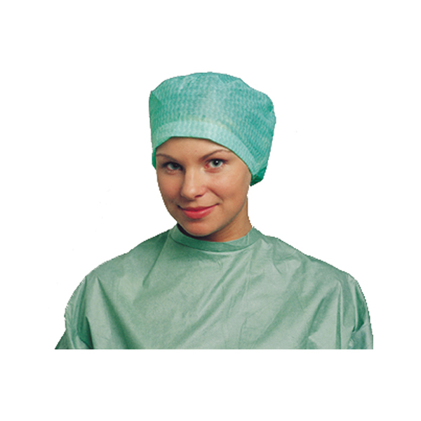 Mølnlycke huer Kosack grøn, 120 stk.