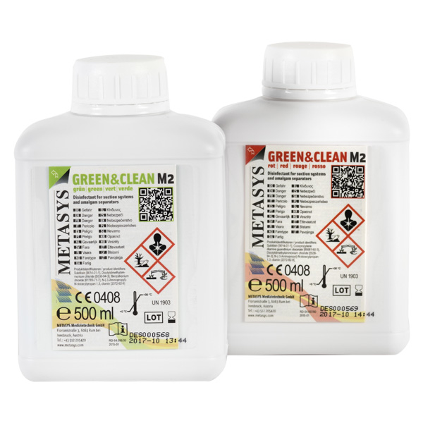 Green & Clean M2 sugerens refill, 2 x 500 ml