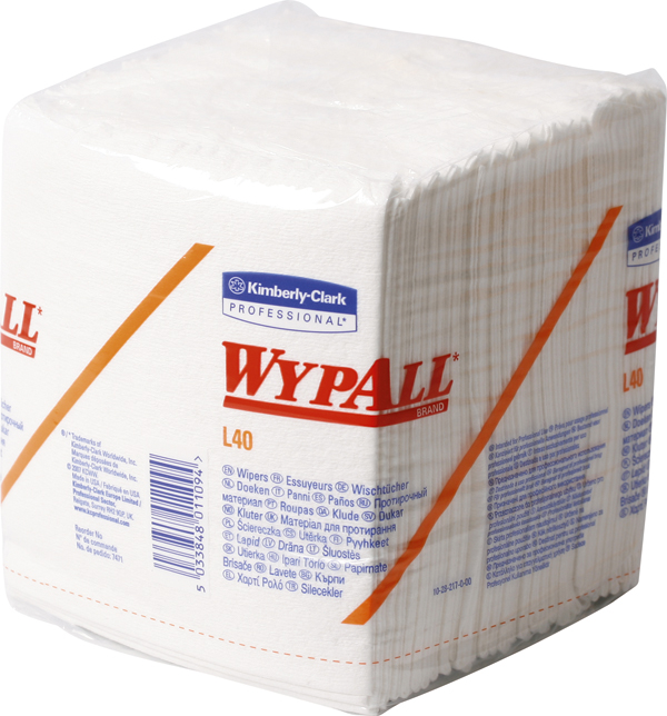 Wypall L40 tekstilpapirklude, 56 stk.