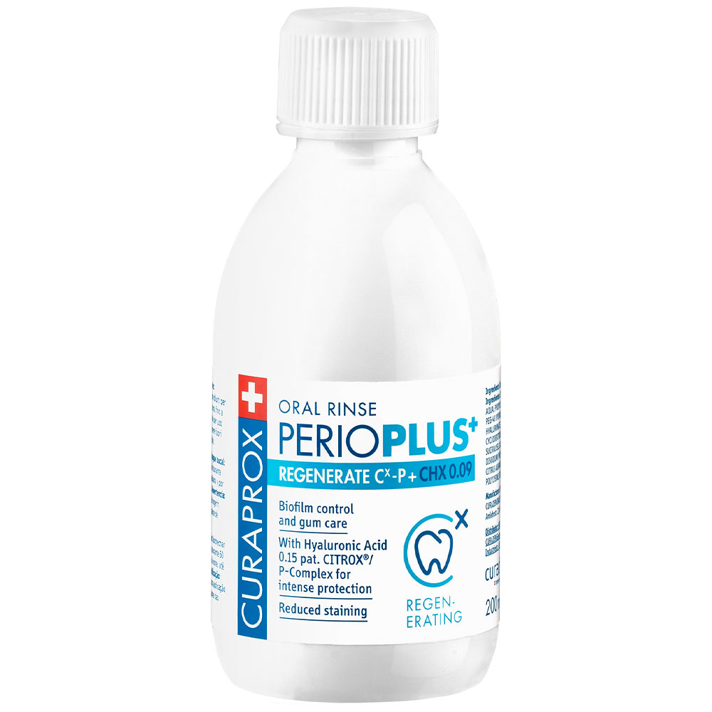 PerioPlus Regenerate mundskyl 0,09% CHX, 200 ml