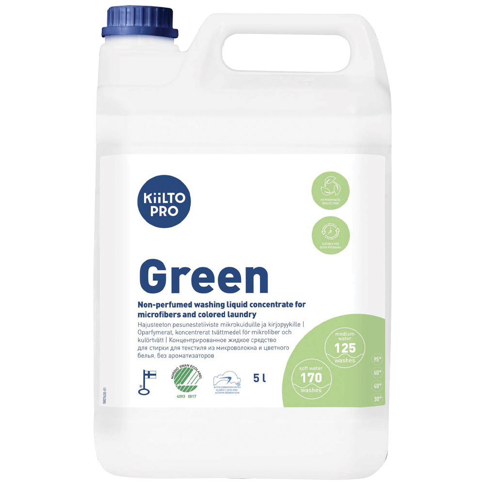 Kiilto Pro Green vaskemiddel, 5 liter