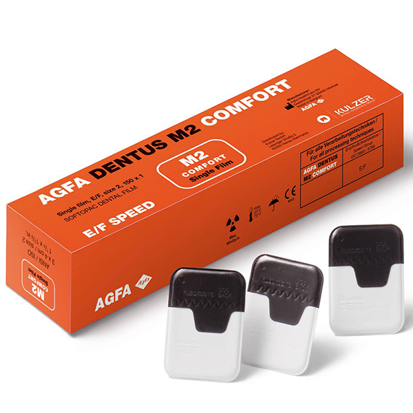 Agfa Dentus M2 Comfort film til voksne, 150 stk.