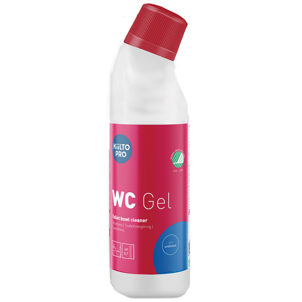 Kiilto Pro WC gel toiletrens, 750 ml