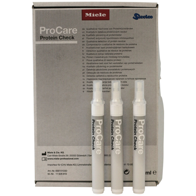 Miele ProCare Protein Check, 3 x 9 ml